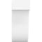 Ekena Millwork Standard Del Monte Architectural Grade PVC Rafter Tail, 4"W X 10"H X 16"L RFTP04X10X16DEL - alternate 3
